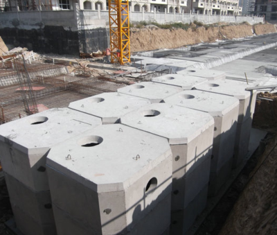 96立方方形化粪池